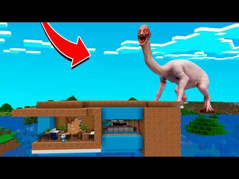 APARECE el MONSTRUO de TALASOFOBIA en BEBÉLANDIA 😱 BEBÉ NOOB en MINECRAFT