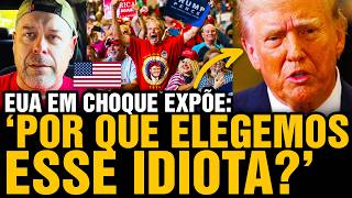 Mundo em choque: Estadunidense admite a VERDADE PROIBIDA sobre TRUMP que EUA têm medo de admitir 😱🇺🇸