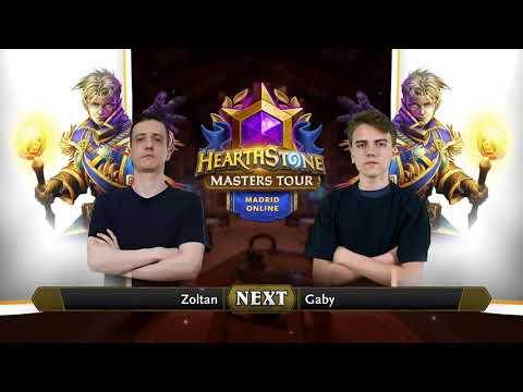 Zoltan vs Gaby | Swiss Round 5 | Hearthstone Masters Tour Online: Madrid
