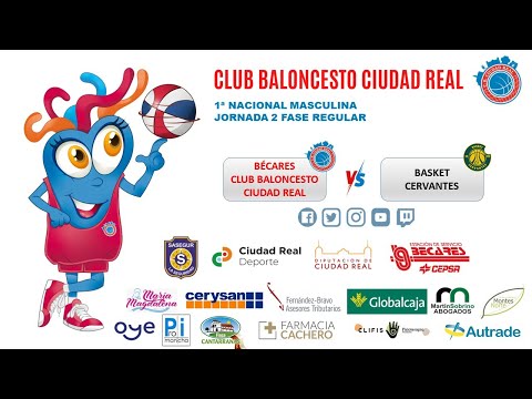 J2 1ª NAC MASC 22 23 BÉCARES C  B  CIUDAD REAL   BASKET CERVANTES