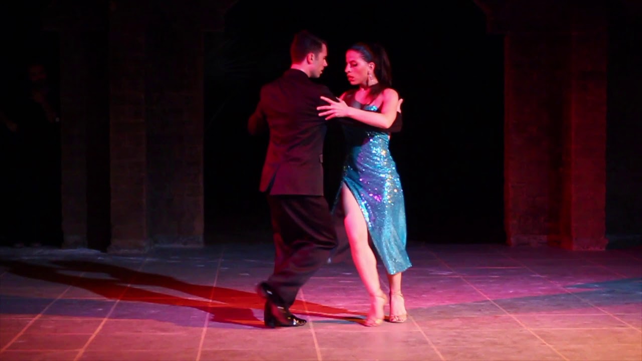 Vaggelis Hatzopoulos & Marianna Koutandou 2-2 @ Vc. 6th Auroville Holi Tango Festival '17 INDIA