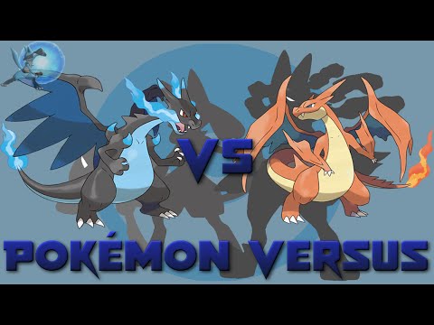 Mega Charizard X VS Mega Charizard Y | Pokémon Versus