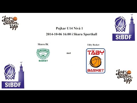 Skuru IK (P01) mot Täby Basket - 2014-10-05