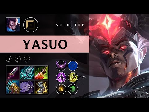 Yasuo Top vs Jayce - EUW Master Patch 25.24