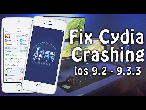 Fix Cydia Crashing after Jailbreaking iOS 9.2, 9.2.1, 9.3, 9.3.2, 9.3.3