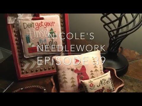 Nicole's Needlework: FlossTube/Episode 39 - FFO's!