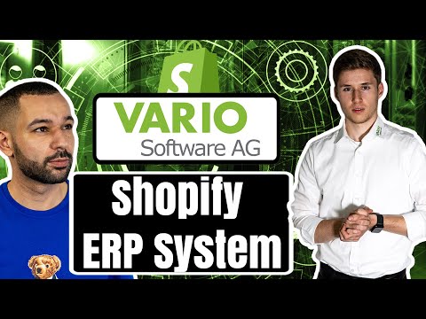 Shopify ERP System - Warenwirtschaft Vario mit Shopify verbinden l Shopify Schnittstelle