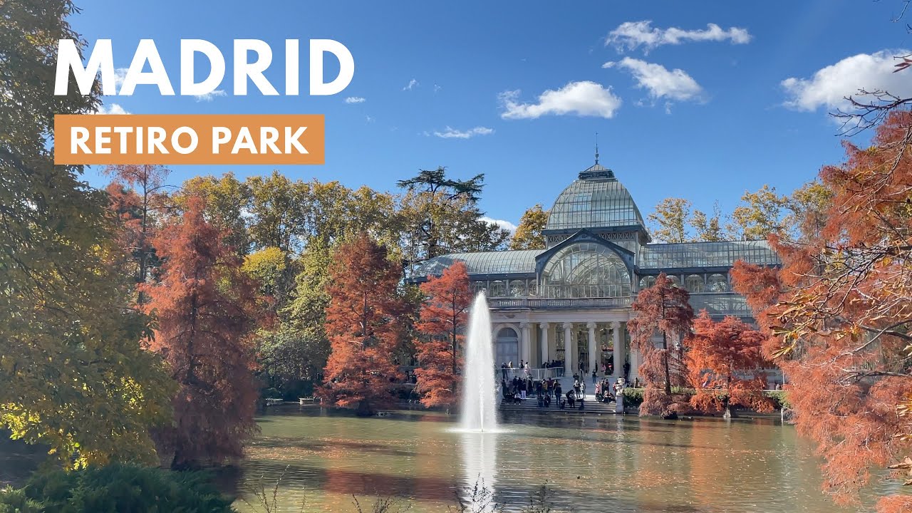 Madrid City Walk - Retiro Park / SPAIN