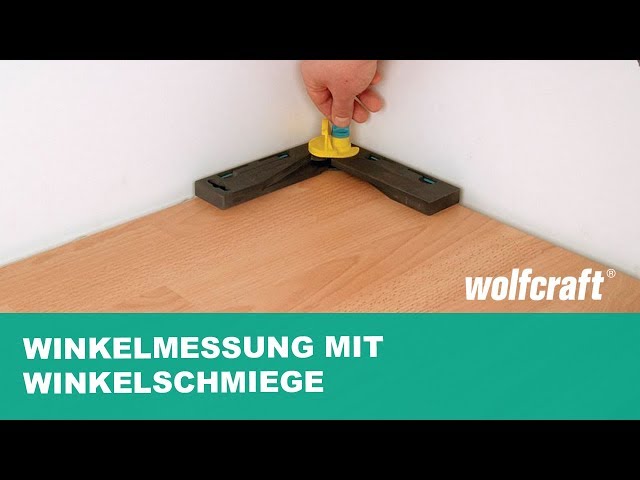 Video Teaser für Winkelmessung mit der Winkelschmiege einfach erklärt | wolfcraft