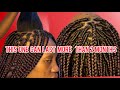 How To : Box Braids That Can Last / Zip Braids / Ghana Zip Braids / DIY Hair Tutorial / braids