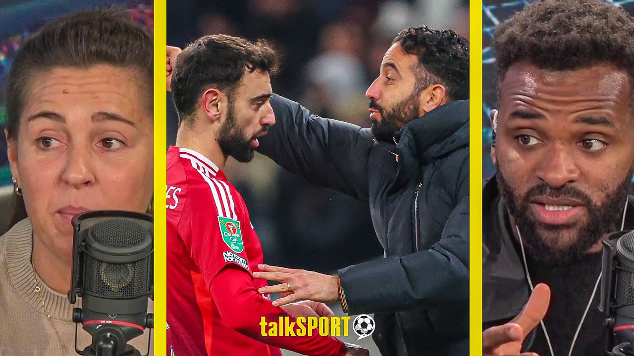 “NOT HIS STRENGTH!” Fara Williams argues Amorim’s 343 does NOT get the best out of Bruno Fernandes