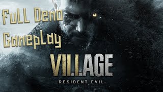 Resident Evil 8 Village Demo Full Gameplay 4K - No Commentary