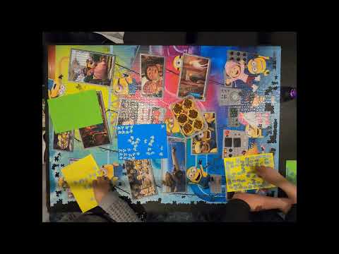 Ravensburger Minions 9000p Puzzle 🧩But what happened? Watch and read below - time-lapse