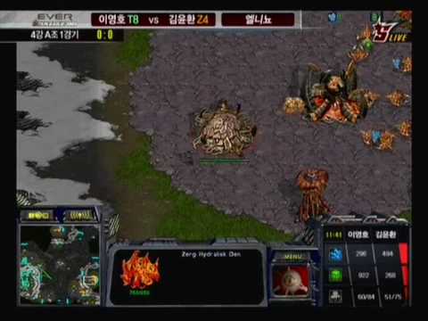 '09 EVER OSL Semifinals - Flash vs. Calm 1set 2/2 (Eng. Com.)