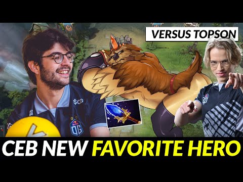 Ceb's new Favorite hero for Offlane versus Topson