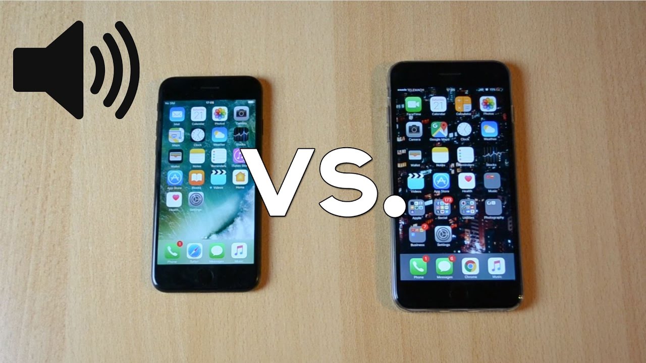 Apple iPhone 7 vs. iPhone 7 Plus Sound / Speaker Comparison!