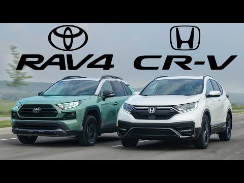 2021 Honda CR-V vs Toyota RAV4 Review - BEST SELLERS!
