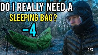 "I Slept in -4°C Without a Sleeping Bag (Bad Idea?)"