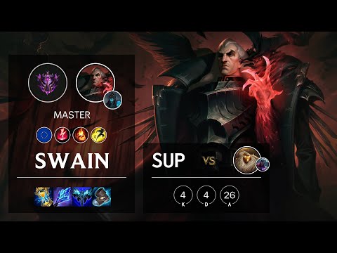 Swain Support vs Bard - EUW Master Patch 11.9