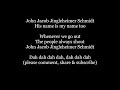 John Jacob Jingleheimer Schmidt His Name Is My Name Too Lyrics Words Trending Sing Along Song Music