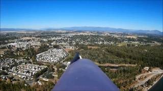 preview picture of video 'RC Sailplane over Kalispell, MT, Old Steel Bridge'
