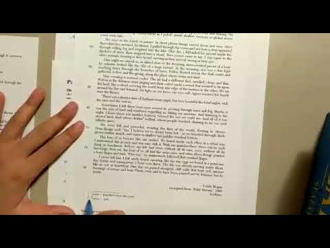 How to Pass Multiple Choice of the English Regents (Part 2/2 - EXAMPLE)!!