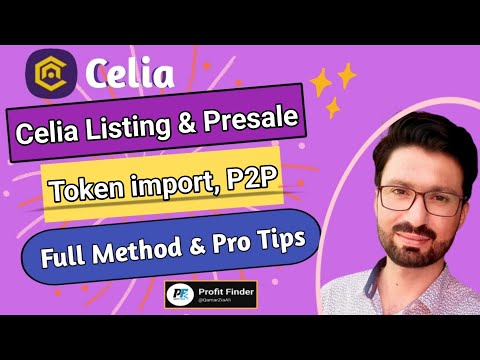 Celia New Update | Celia Pre-Sale | Import Celia Token | Earn Online @QamarZiaAli