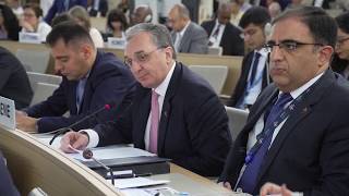 Զ. Մնացականյանի ելույթը ՄԱԿ Մարդու իրավունքների խորհրդի 41-րդ նստաշրջանի բարձր մակարդակով հանդիպմանը