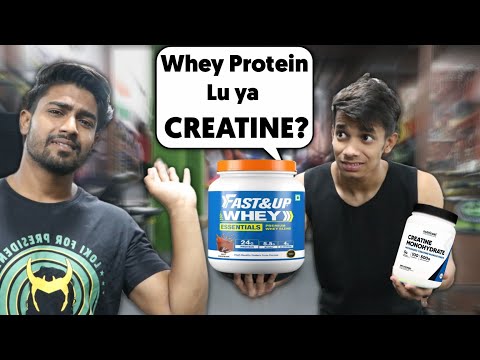 Creatine VS Whey Protein| Whey Protein Or Creatine Which Is better?