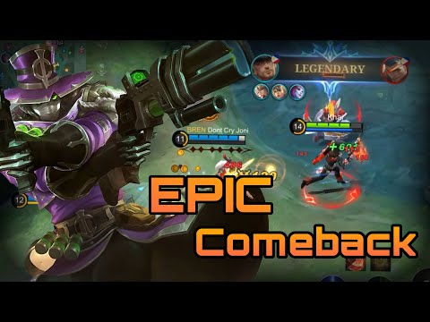 CLINT EPIC COMEBACK! CLINT FULL PENETRATION TURNS THE TIDE  CLINT BEST BUILD 2023 | MOBILE LEGENDS