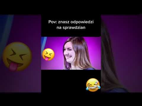 Pov: Znasz odpowiedzi na sprawdzian