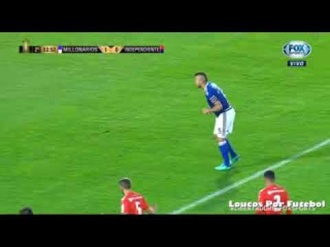 Gol de Andrés Cadavid Millonarios vs Independiente 1 0 Taça Libertadores 2018 hoy