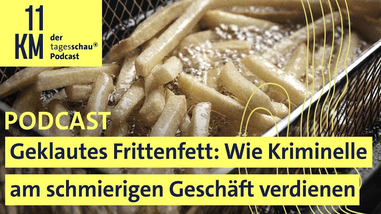 Geklautes Altfett: Wie Kriminelle am schmierigen Geschäft verdienen I 11KM - der tagesschau-Podcast