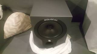 Video thumbnail for Equator Audio D8 unboxing Active Coaxial Studio Monitor Speaker 에쿠에이터 동축모니터 by Bin Lee's MasterClass