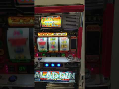 Aladdin 3 Button Slot Machine working!