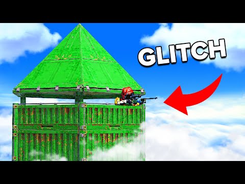 This Glitch base got me so much loot... - Rust