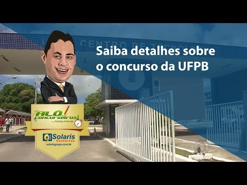 Tudo sobre o Concurso da UFPB 2015