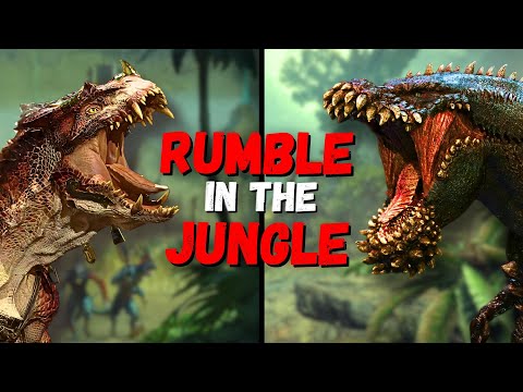 DEVILJHO vs CARNOSAUR | Bestial Brawl (Monster Hunter vs Warhammer)