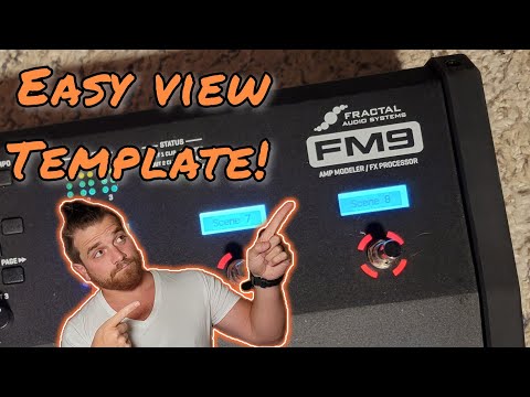 How to make adjustments faster ON the fractal units - free template download