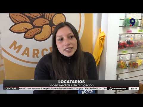 Comerciantes de Tomé acusan baja en ventas por obras del plan maestro de aguas lluvias