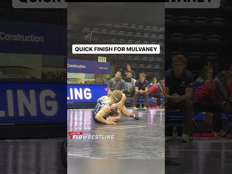 Bucknell’s second seeded true freshman Noah Mulvany hit a nice low level attack to win a tight bout.