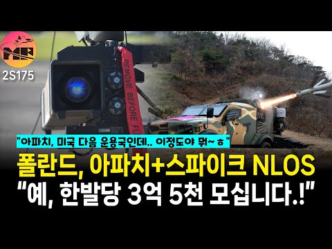 미국, 잠재 고객 폴란드 위해 아파치 가디언으로 스파이크 NLOS 발사 시험