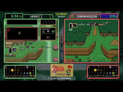Arious13 vs. AdirondackRick, Race 2 - ALTTP Randomizer Secondary Tournament Fall 2017