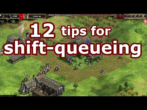 AoE II DE - improve your game with shift-queues