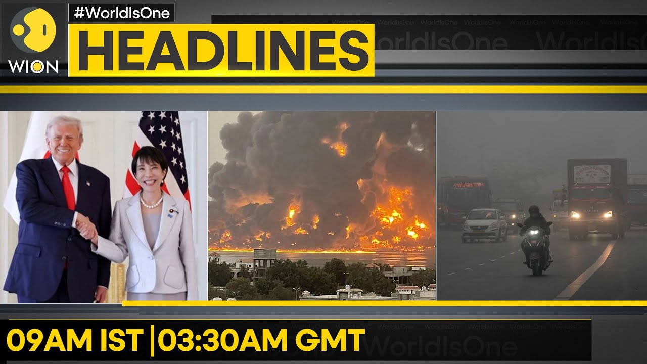 India: Delhi NCR Braces for Cold Wave | Trump Invites Japan PM Takaichi to U.S. | WION HEADLINES