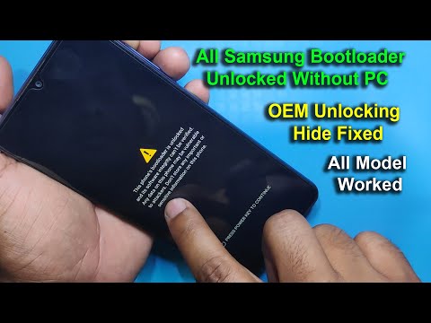 All Samsung Bootloader Unlocked Without PC | OEM Unlocking Hide Fixed |[All Model Worked] 2022