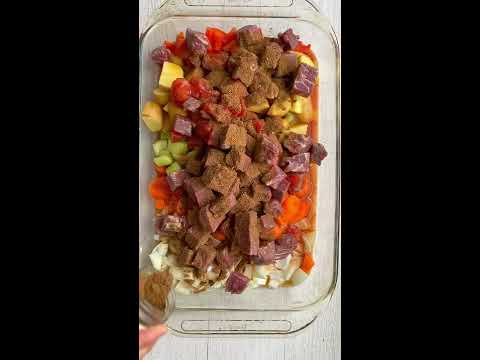 ONE PAN Beef Stew - Easy Oven Recipe!!