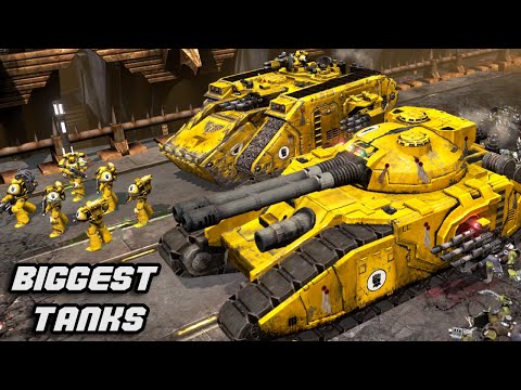HEAVY TANKS ARMADA vs Tyranids! - Astartes Mod, Warhammer 40k: Dawn of War 2: Retribution