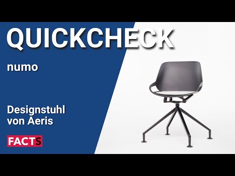 Aeris numo - Designstuhl im FACTS-Test