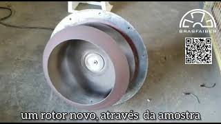 Manutenção em Rotor Industrial